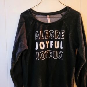 Be joyful sweater!